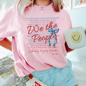 250th America Anniversary Shirt, We The People Shirt Celebrate Our 250th Anniversary Sweatshirt, United States Semiquincentennial Bild 3