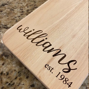 Charcuterie Board Personalized, Personalized Cutting Board, Wedding Gift