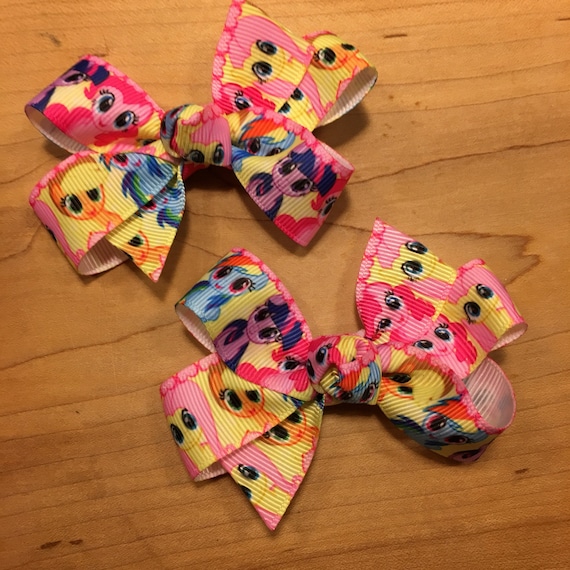 My Little Pony Hair Bow - faces, My little pony, my little pony bow, my little pony party, my little pony birthday, my little pony favors Il_570xn