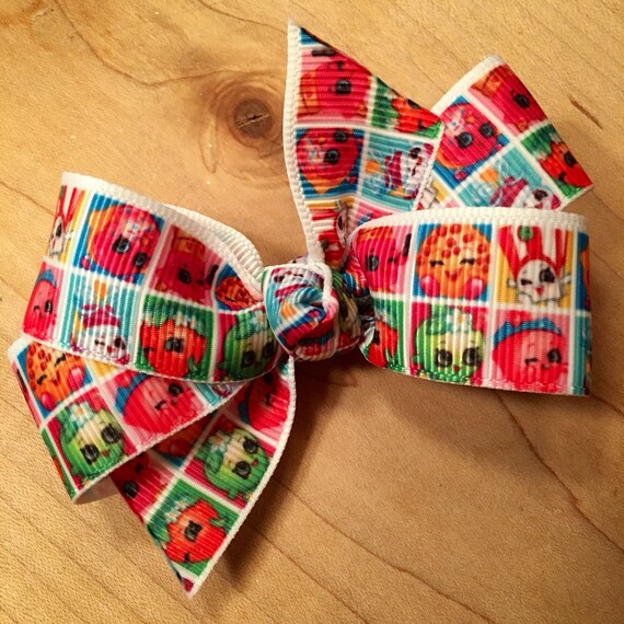 Shopkins Hair Bows, Shopkins Party, Shopkins, Shopkins Birthday, Shopkins Party Favor, Shopkins Loot bags Il_570xn