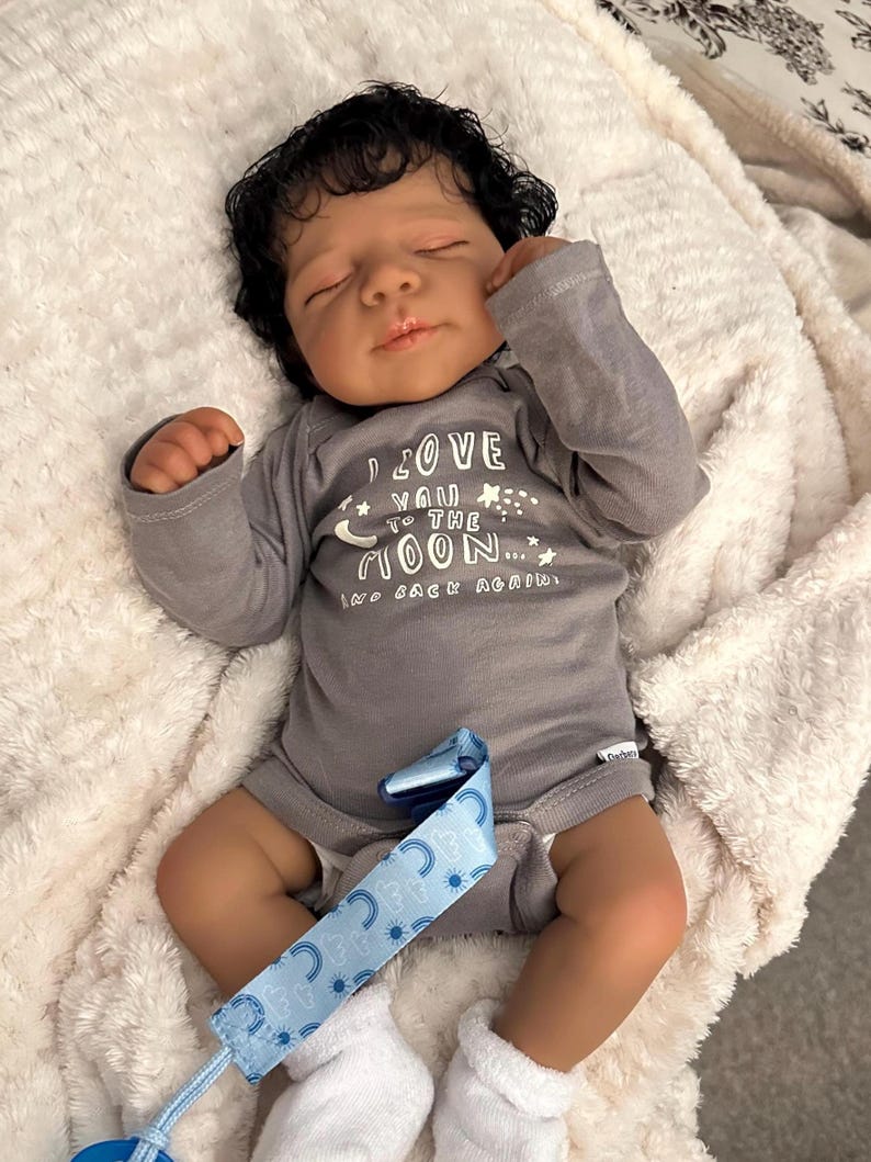 Customized Reborn Baby- Non-authenic Newborn image 6