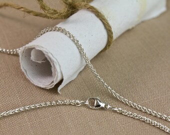 Thin Silver Chain - Etsy