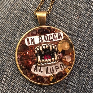 In bocca al lupo Pendant