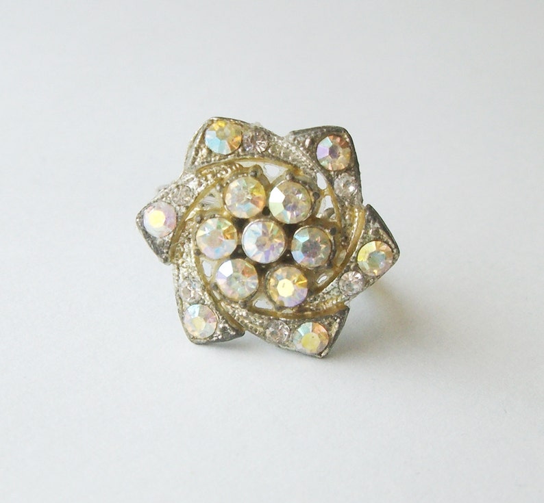 Vintage Button Ring image 4