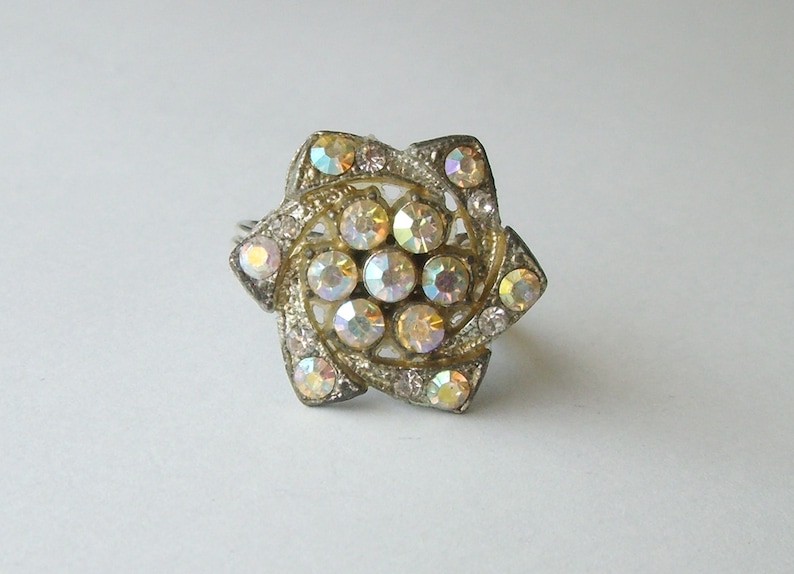 Vintage Button Ring image 5