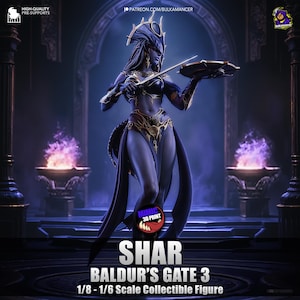 Mistress of the Unseen | Handpainted 3D 14K Resin Figure | Garage Kit