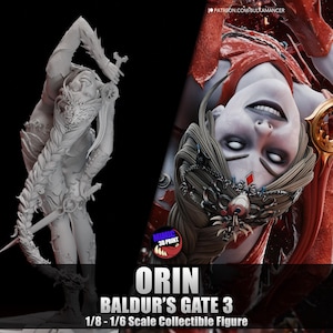 The Red | Handpainted 3D 14K Resin Figure | Garage Kit