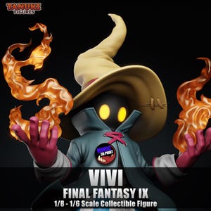 Little Fire Mage | Handpainted 3D 14K Resin Figure | Garage Kit