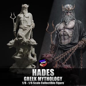 Hades | Handpainted 3D 14K Resin Figure | Garage Kit
