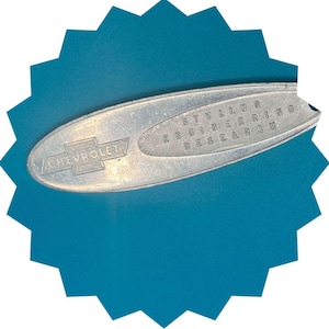 1950&#39;s Chevrolet GM Technical Center Dedication Key Chain