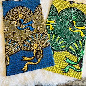 Afrikanischer Stoff Schüttgut Ankara Stoff Schüttgut Afrikanischer Printstoff Wachsdruck Baumwolle afrikanisches Material