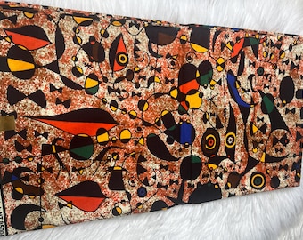 Ekta Print African Kitenge Printing 100% Cotton African Ankara Print Fabric Traditional African Fabric for Sewing **ITEM SOLD by YARD**