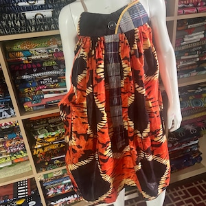 mini Kaba for child. Ankara fabric , African clothes