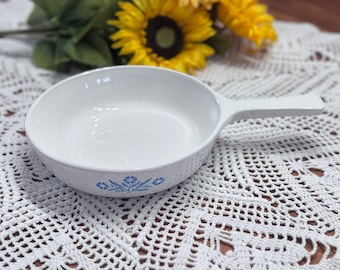 Corning Ware Blue Cornflower Skillet