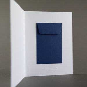 N 506 : Mazel Tov carte-cadeau bleue ou enveloppe dargent image 2