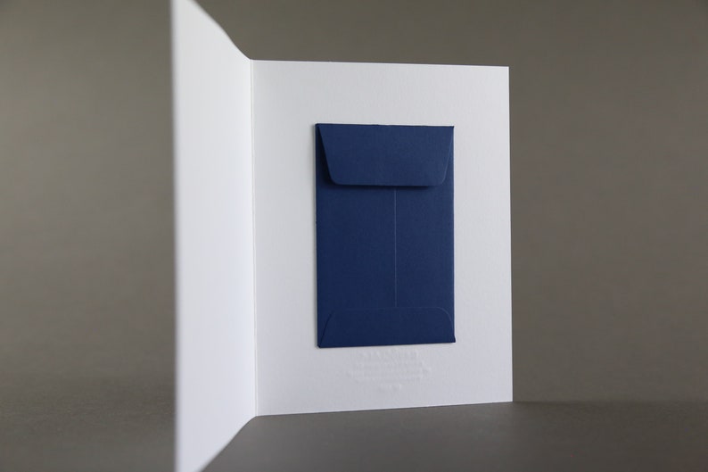 N 506 : Mazel Tov carte-cadeau bleue ou enveloppe dargent image 2