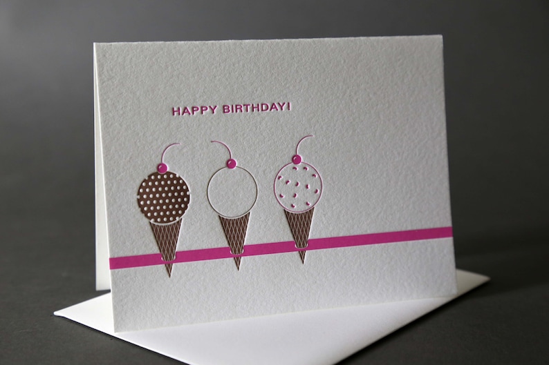 Ice Cream Happy Birthday