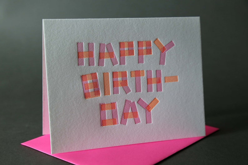 No. 384: Washi Tape Happy Birthday image 2