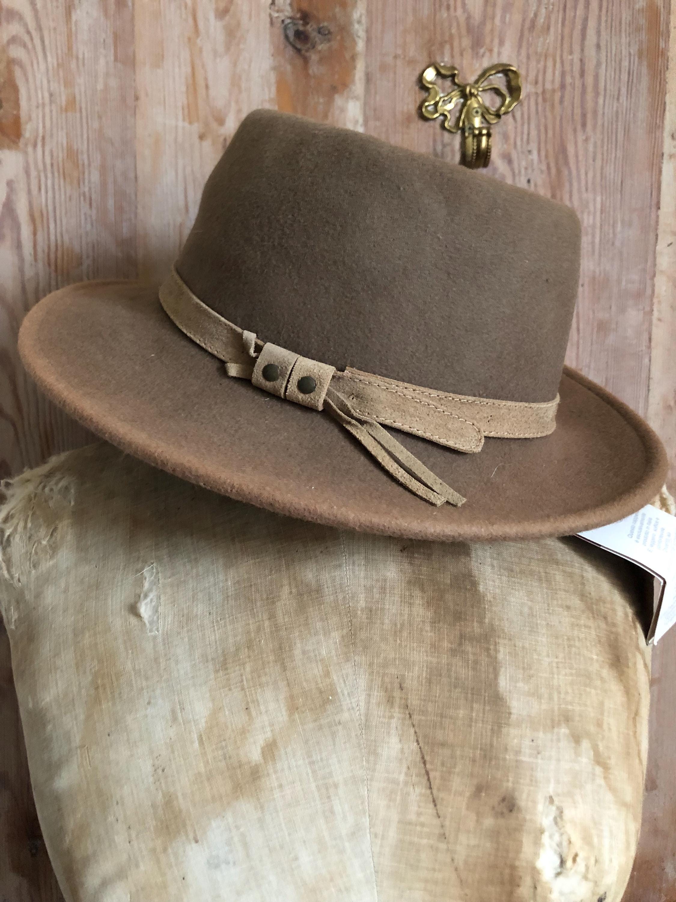 Fiebig Fedora Wollfilzhut – Wasserabweisend & Formbeständig, Klassischer Filzhut Für Damen & Herren