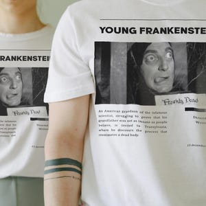 Young Frankenstein T-Shirt | Igor 1974 Design | Freshly Dead Quote | Cult Comedy Gift | Marty Feldman Tee
