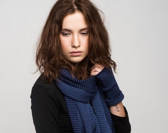 Merino Scarf and Arm Warmers Set