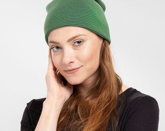 Winter Beanie - pure merino slouchy hat