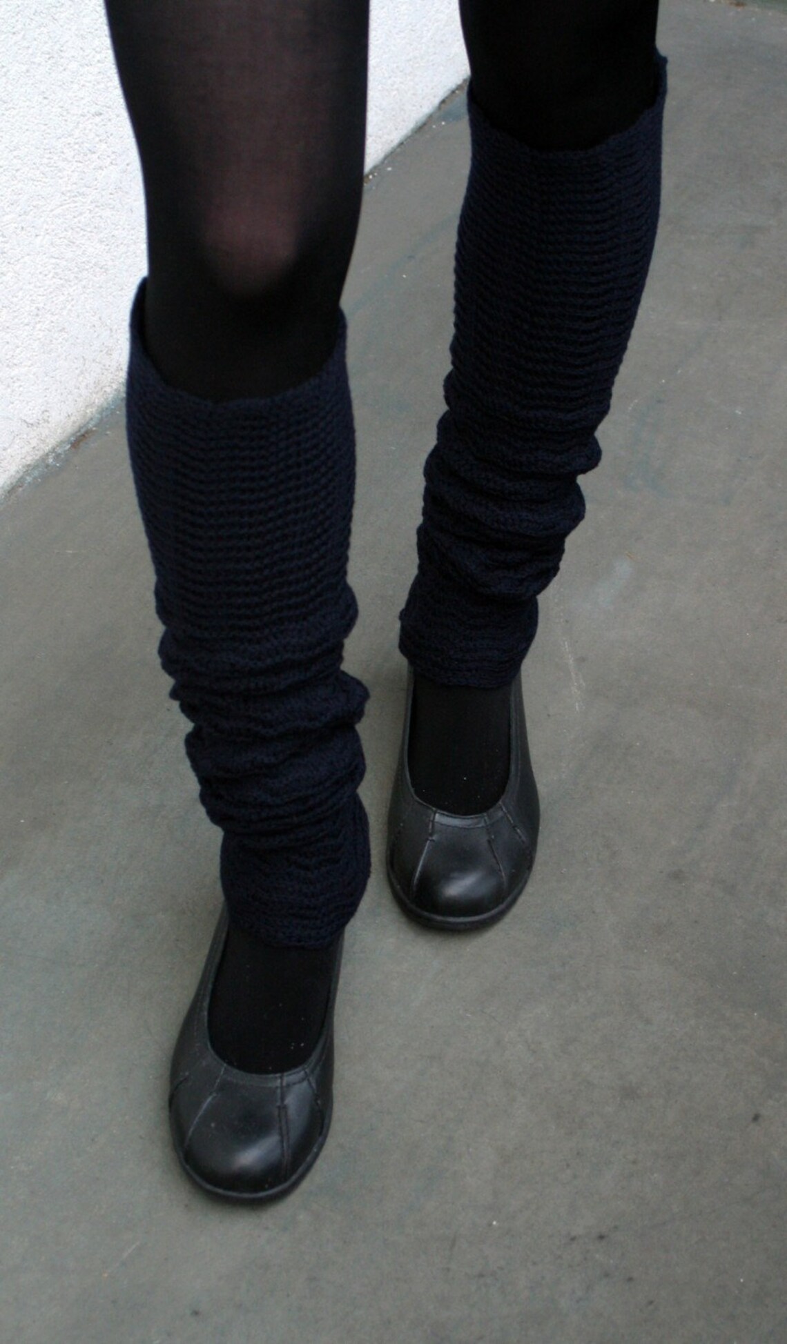 Leg Warmers Navy Blue Legwarmers Jambieres Pure Merino Woolen Etsy