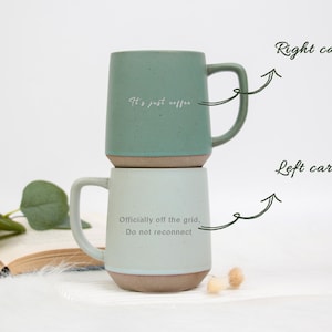 Engraved Ceramic Mug with Your Text, Custom Coffee Mug,Personalized Office Gifts,Gift for Coffee Lover,Unique Gift for Coworkers