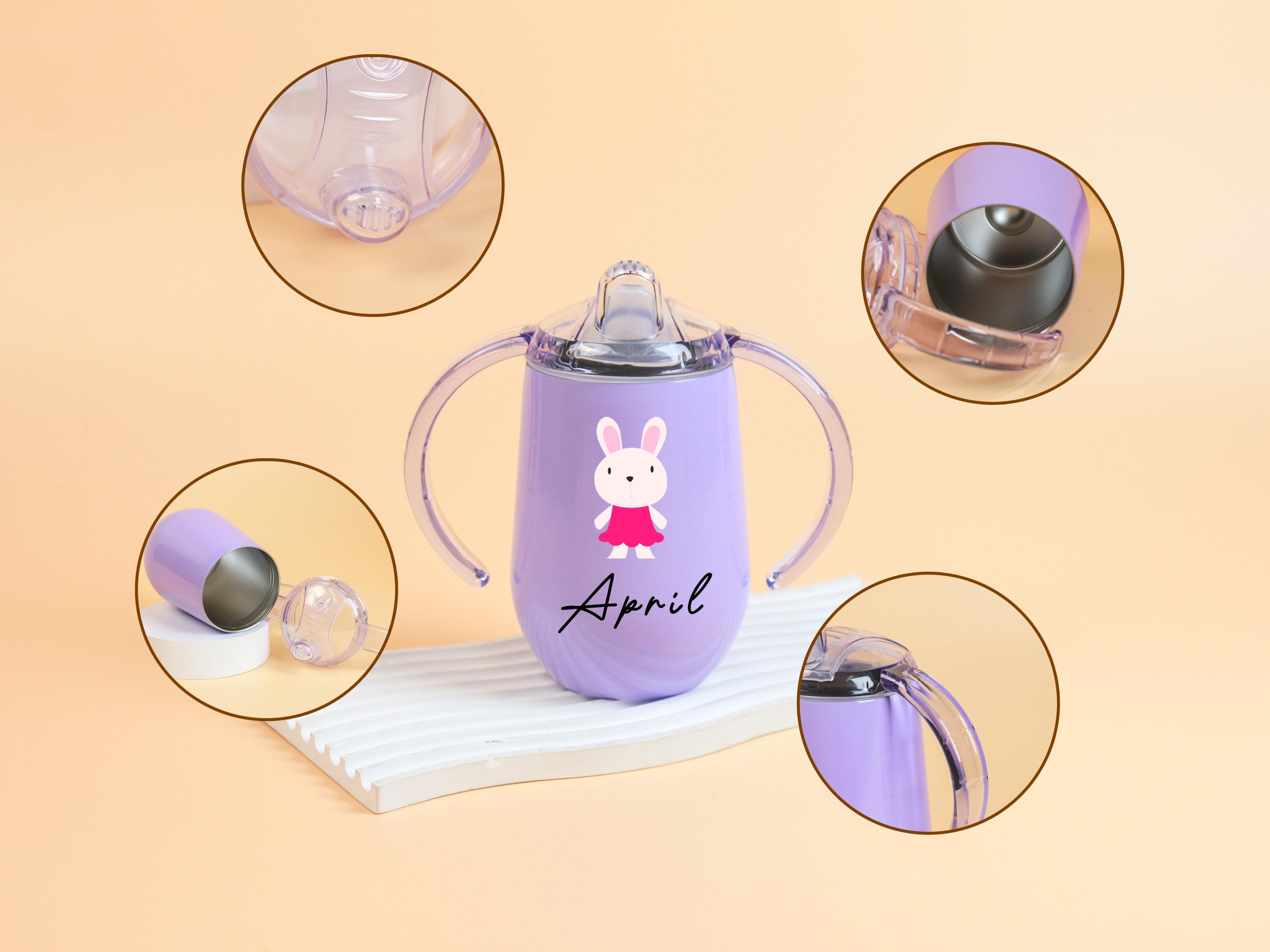 Personalised Sippy Cup,Engraved Name Sippy Cup,Stainless Steel Kids Cup,Baby Gift,Birthday Gift,Gift for kid,Baby boy Gift,Baby Training Cup