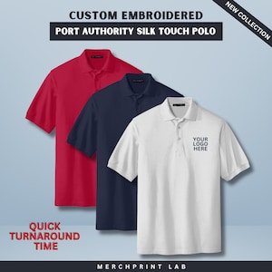 Custom Embroidered Polo Shirt: Personalized Business Golf Apparel