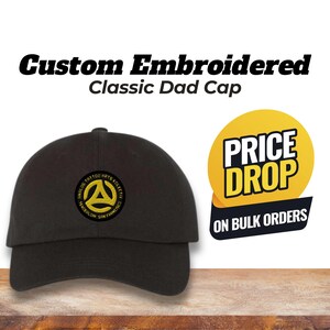 Embroidered Hat Personalized Dad Cap Embroidery Logo baseball hat Bachelorette hats Custom caps Sorority hat Unisex Baseball Cap Custom hat