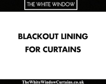 Verduisterende voering voor gordijnen en gordijnen voor licht- en geluidsisolatie