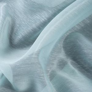 Sheer Roman Shades. Custom Window Blinds for Living Room, Dining, Kitchen, Bedroom, Nursery, Office, Sunrooms & Study. Light Blue