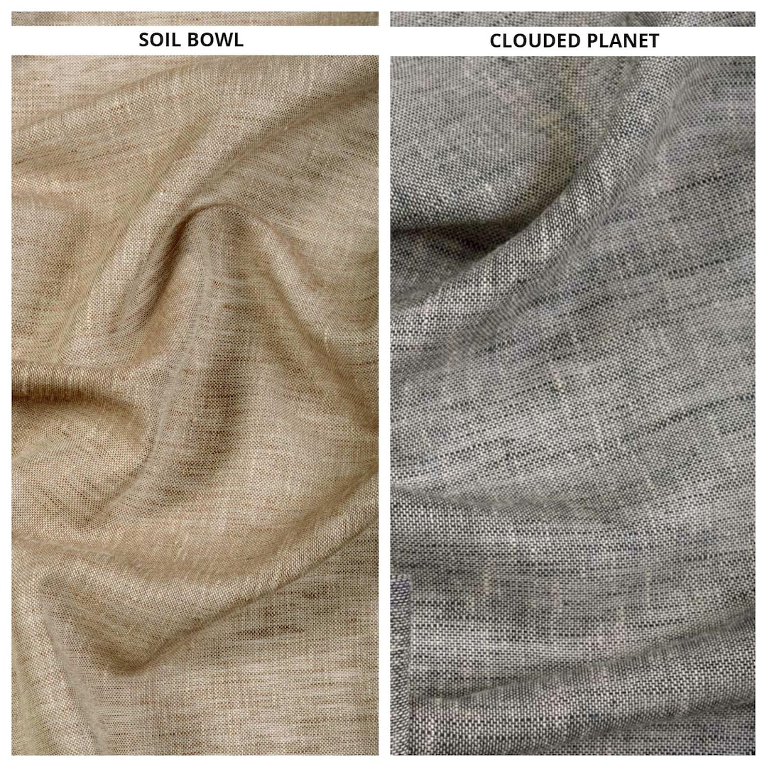 Drape Sample Sheer Fabric Sample for Custom Curtains & Window Drapes. Beige/ Brown ...