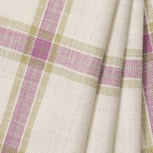 Checkered Fabric by the Yard. Multipurpose Fabric for Home Decor, Window Treatments, Curtains, Roman Shades/ Blinds, Valances.