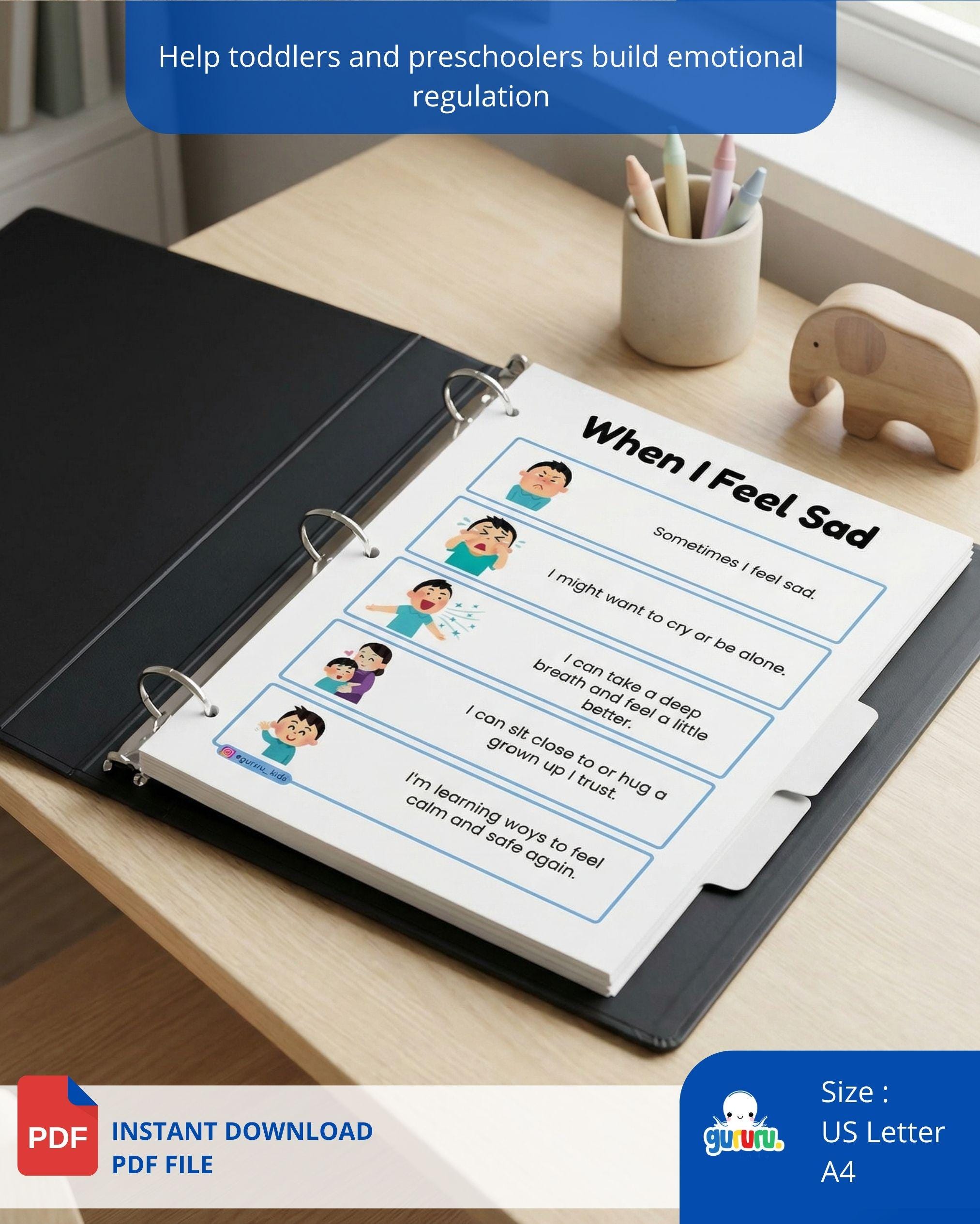 Autism Social Stories Visual Supports for Toddlers | Calm Down Behavior ...