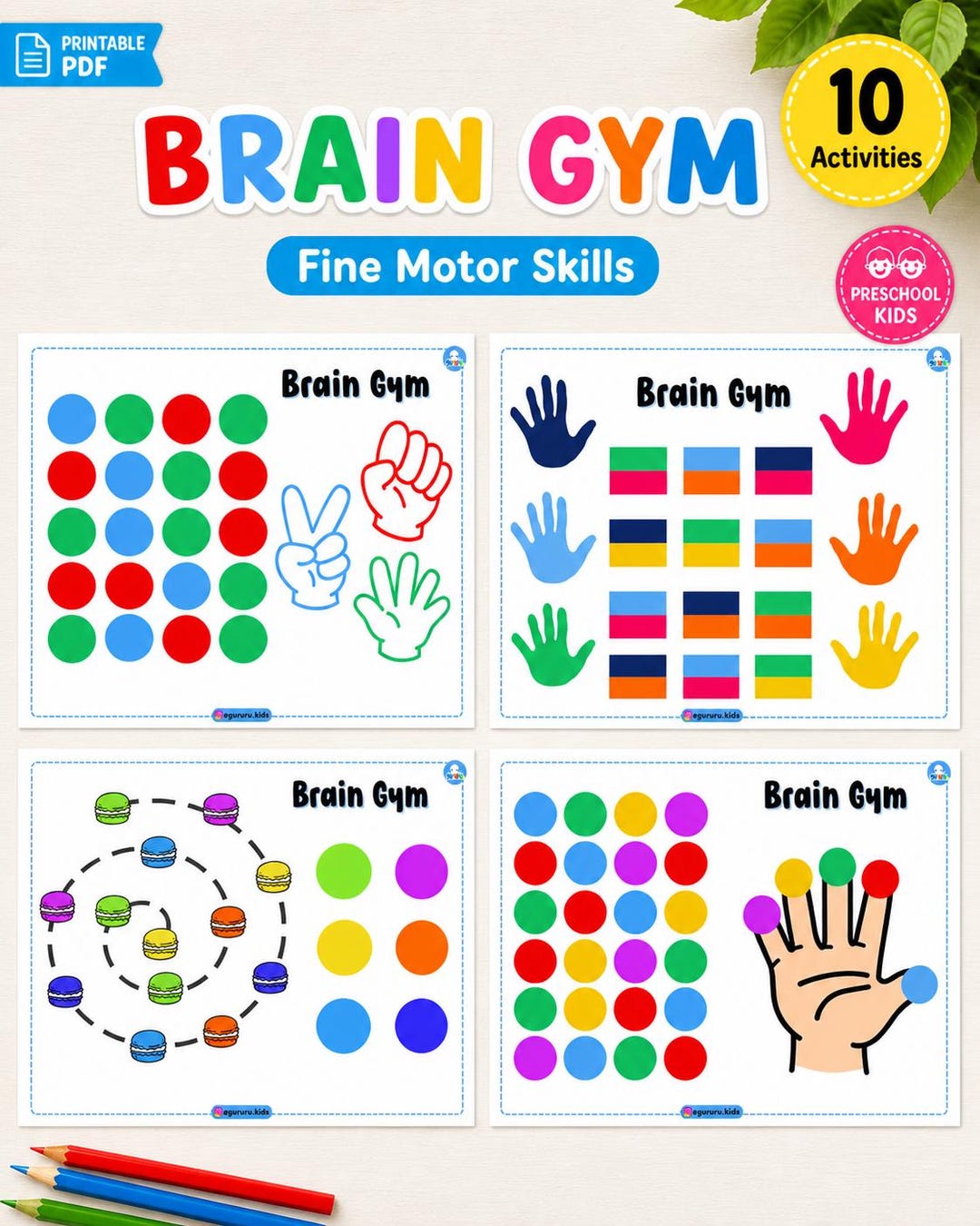 Tarjetas de Entrenamiento Cerebral: Tarjetas de Juego educativas de 20 Piezas, Refuerzo de coordinación del Cerebro Manual, de Desarrollo de Habilidades cognitivas, Divertidas Herramientas de Tarjetas de Entrenamiento Cerebral: Tarjetas de Juego educativas de 20 Piezas, Refuerzo de coordinación del Cerebro Manual, de Desarrollo de Habilidades cognitivas, Divertidas Herramientas de
