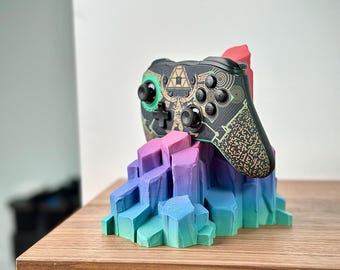 Quartz Cluster Universal Video Game Controller Stand
