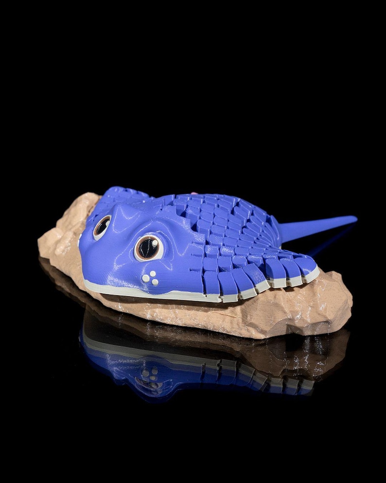 Ray Fidget Fun Manta Ray Articulated Fidget Toy | Multiple Colors Available! - Etsy