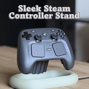 Sleek Minimalist Controller Dock Compatible with Steam Controllers