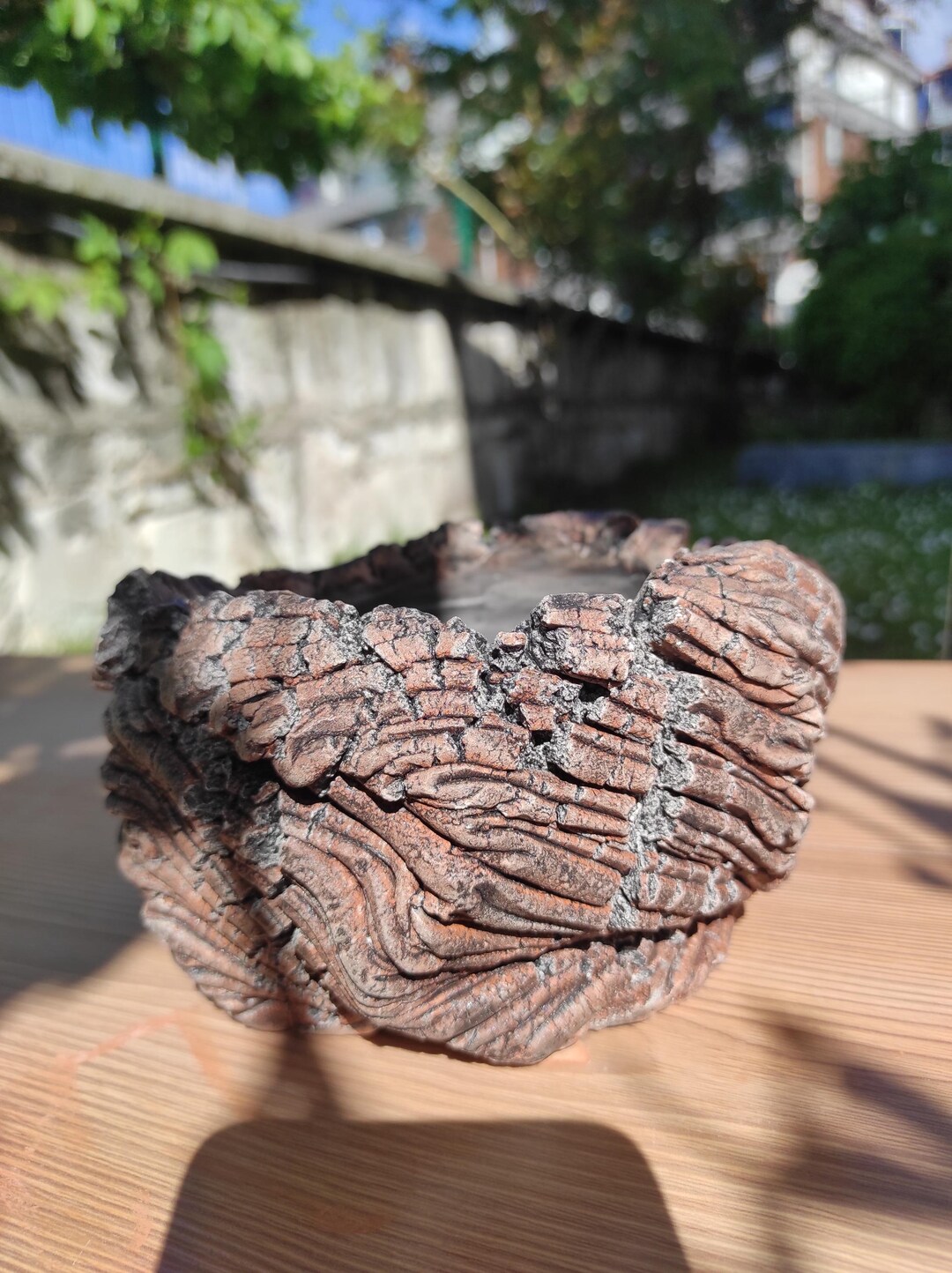 Big Broken Pot, Sculptural Plant Pot, Handmade Ceramic Pot, Succulent ...