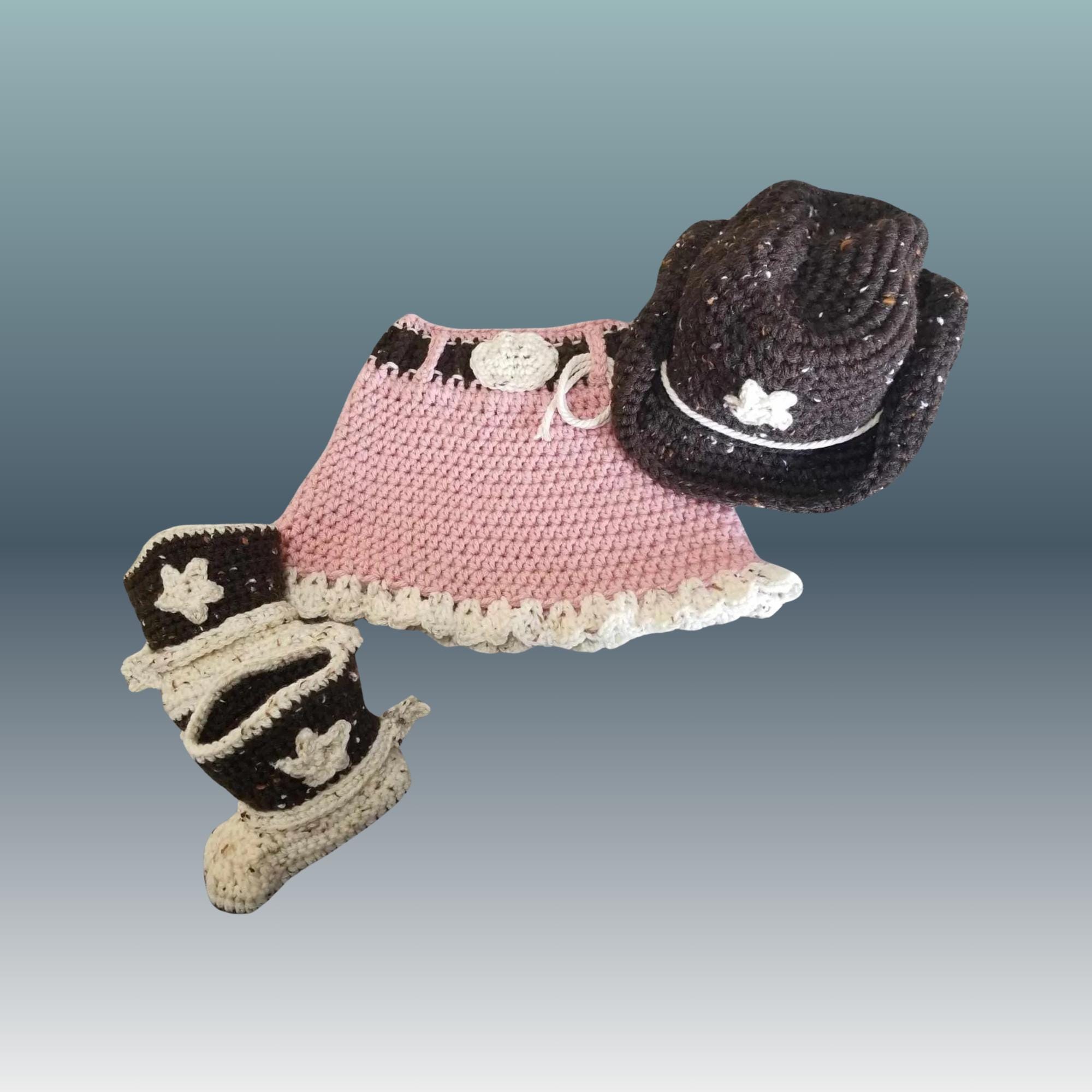 Girls Cowgirl Born & Raised Sweats Set by Shea Baby