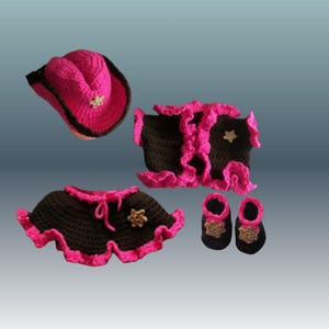 Adorable Baby Cowgirl Outfit: Western Costume, Newborn-3 Months
