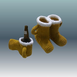 Beer Lover&#39;s Gift Set, Cozy Beer Mug Slippers & Drink Holder, Fun Novelty Gift for Him