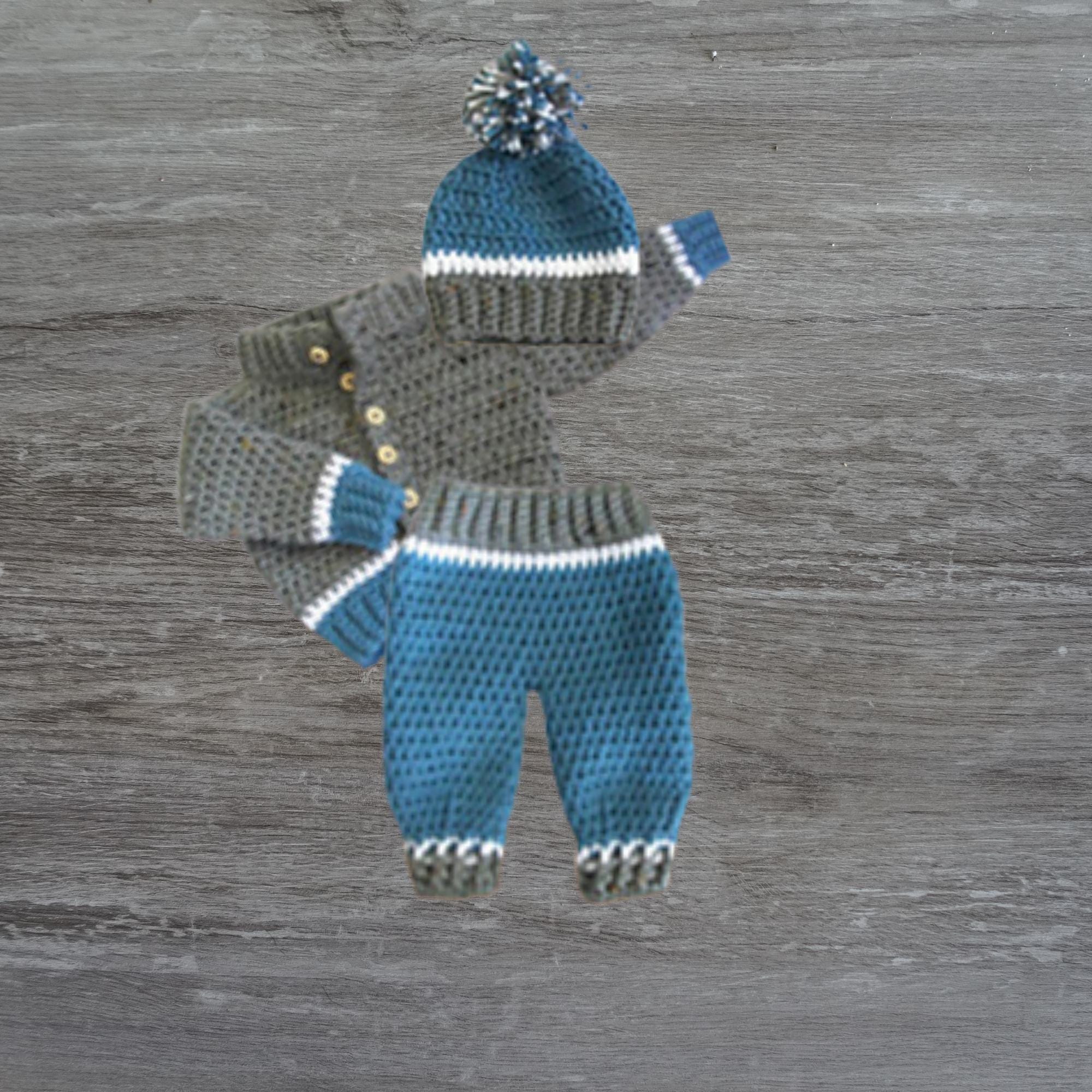 Baby Red Knit Bow Sweater & Pants Set – Elegant Winter Outfit main image 1