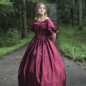 Ball Gown, 18th century dress, Bridgeton gown, Victorian and Edwardian inspired dress, prom dress, fancy dress