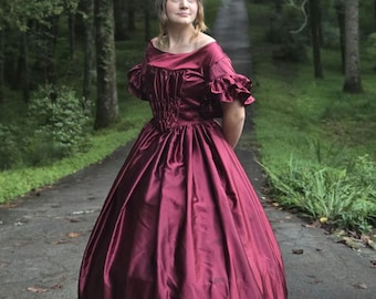 Ball Gown, 18th century dress, Bridgeton gown, Victorian and Edwardian inspired dress, prom dress, fancy dress