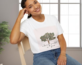 Softstyle Christian Quote Unisex T-Shirt, Lightweight 100% Cotton Tee, Cute and Sweet Inspirational Design, Casual Comfort Shirt, Gift for