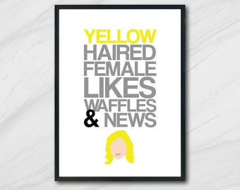 Leslie Knope quote print | Inspired by Parks and Recreation | DIGITAL DOWNLOAD