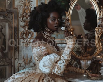 Harlem Renaissance Art Print | Afroamerykańska sztuka historyczna | Sztuka piękna dziedzictwa czarnego | Pobieranie cyfrowe | Wystrój w stylu vintage black | RA 3